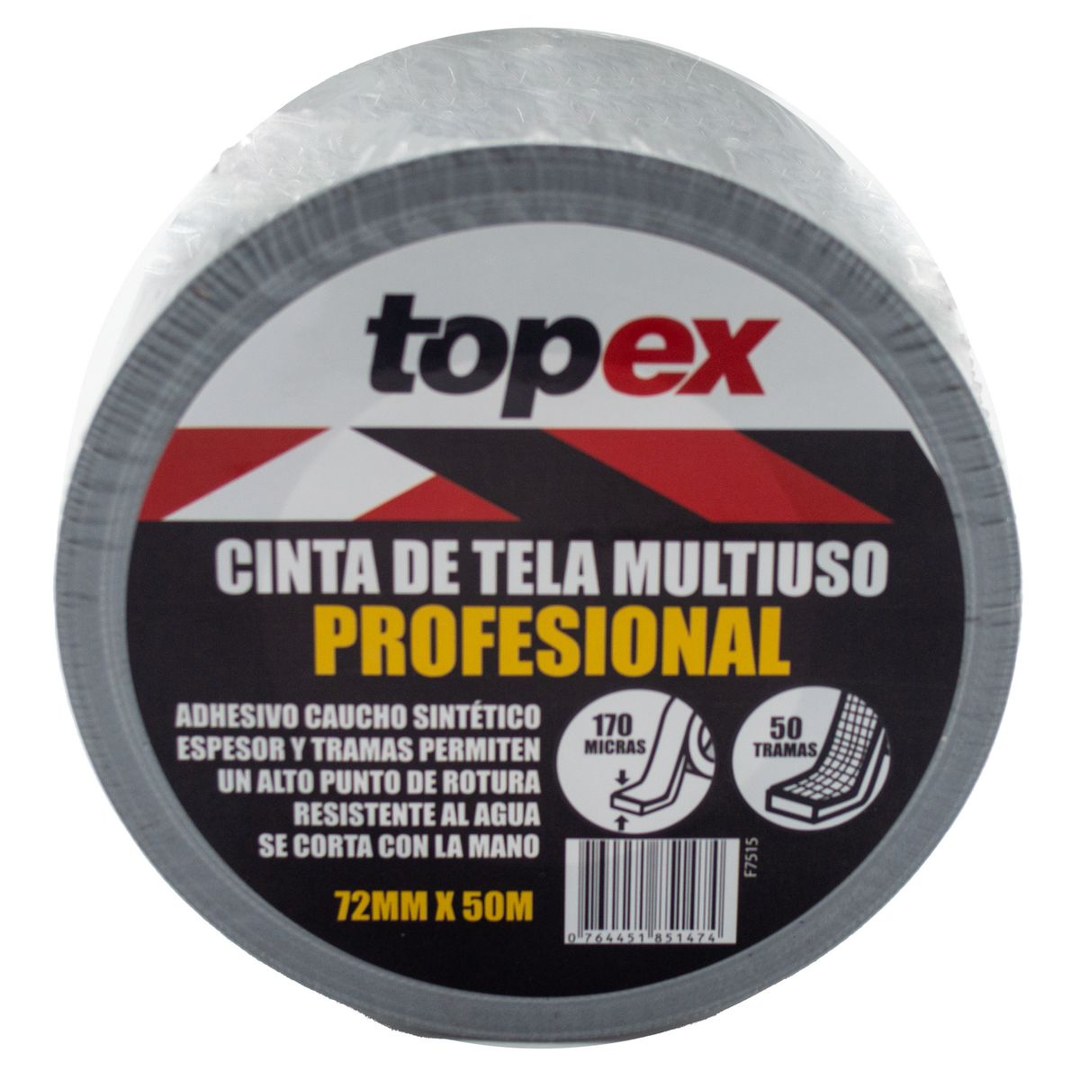 TOPEX - Cinta Pro Multiuso 72mm x 50m