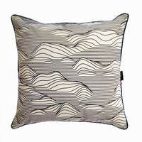 Cojín Joy Division Crudo/Negro 50x50 cm