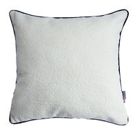 Cojín Crudo Soft Crudo/Negro 50x50 cm