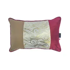 LAROSETT - Cojín Serena Gold Multicolor 50x33 cm