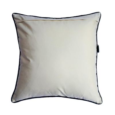 Imagen 2 del producto Cojín Algas Crudo/Negro 50x50 cm