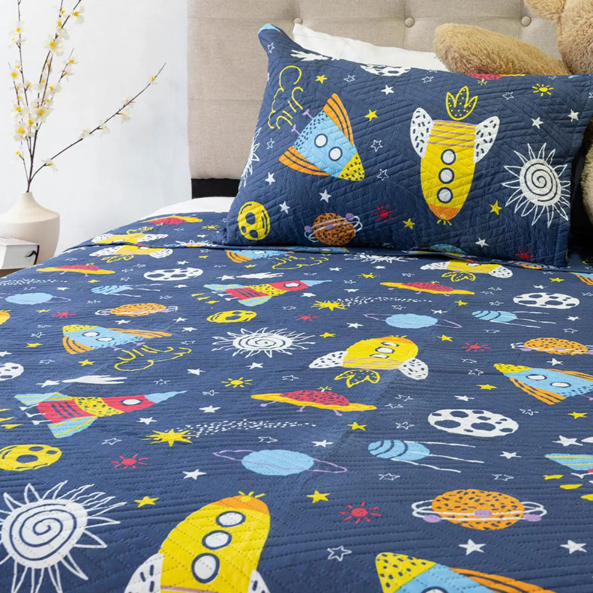 DORAL - Quilt 1.5 plazas ORIGINS DISEÑOS 