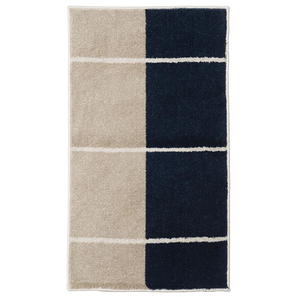 WINDSOR - Alfombra Moderno 50x90 cm Poliéster Café