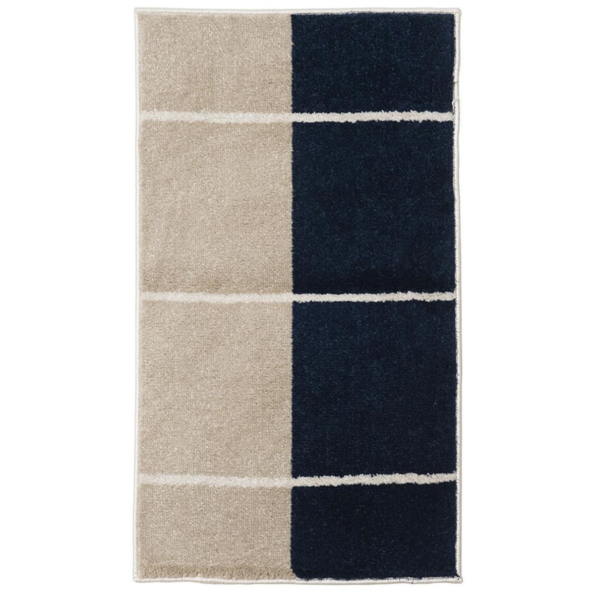 WINDSOR - Alfombra Moderno 133x190 cm Poliéster Café