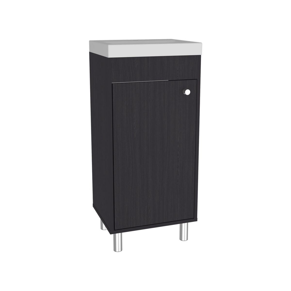 TUHOME - Vanitorio Rivera Wengue 32x84x40.2 cm