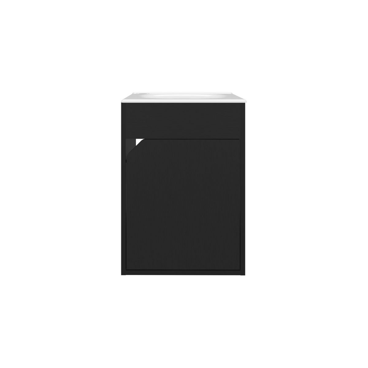 TUHOME - Vanitorio Bethel Wengue 39.4x55x32 cm