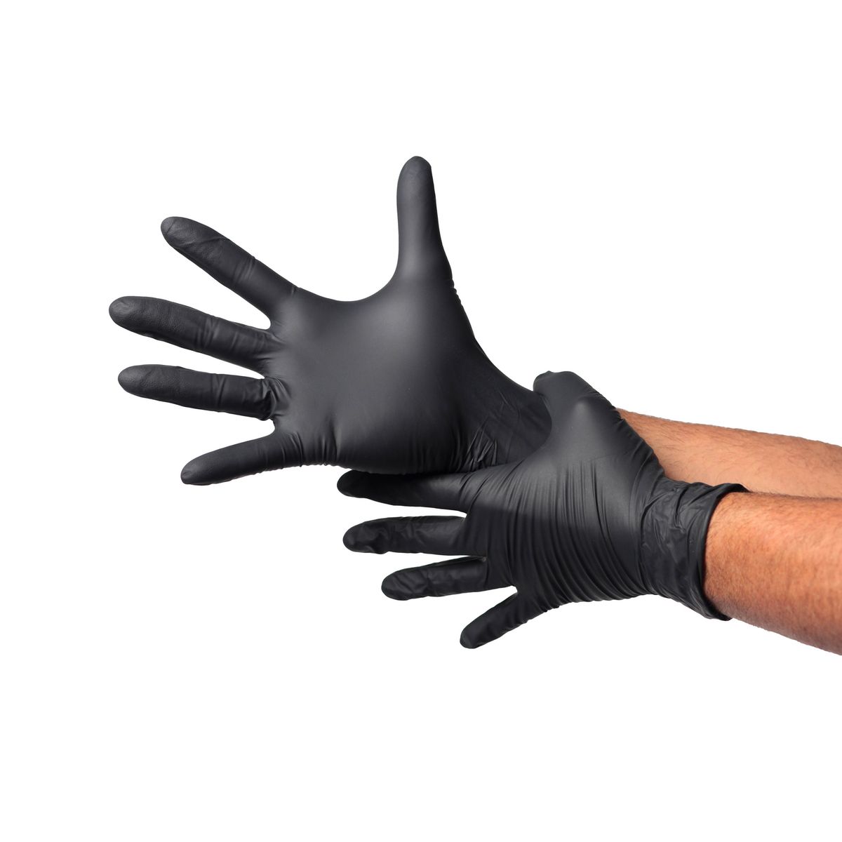 TOPSAFE - Guante Nitrilo de Nitrilo Talla única Negro