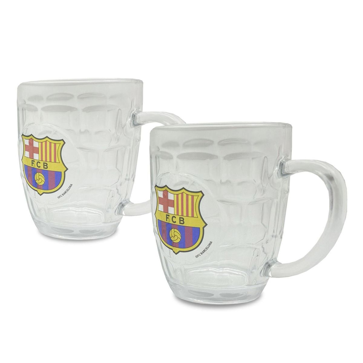 VAIS - Set 2 Vasos Cerveceros Vidrio Barcelona
