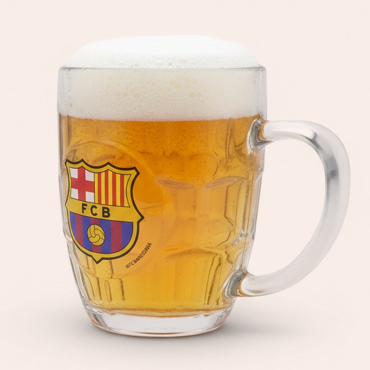 VAIS - Set 2 Vasos Cerveceros Vidrio Barcelona