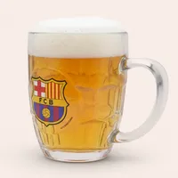 Set 2 Vasos Cerveceros Vidrio Barcelona