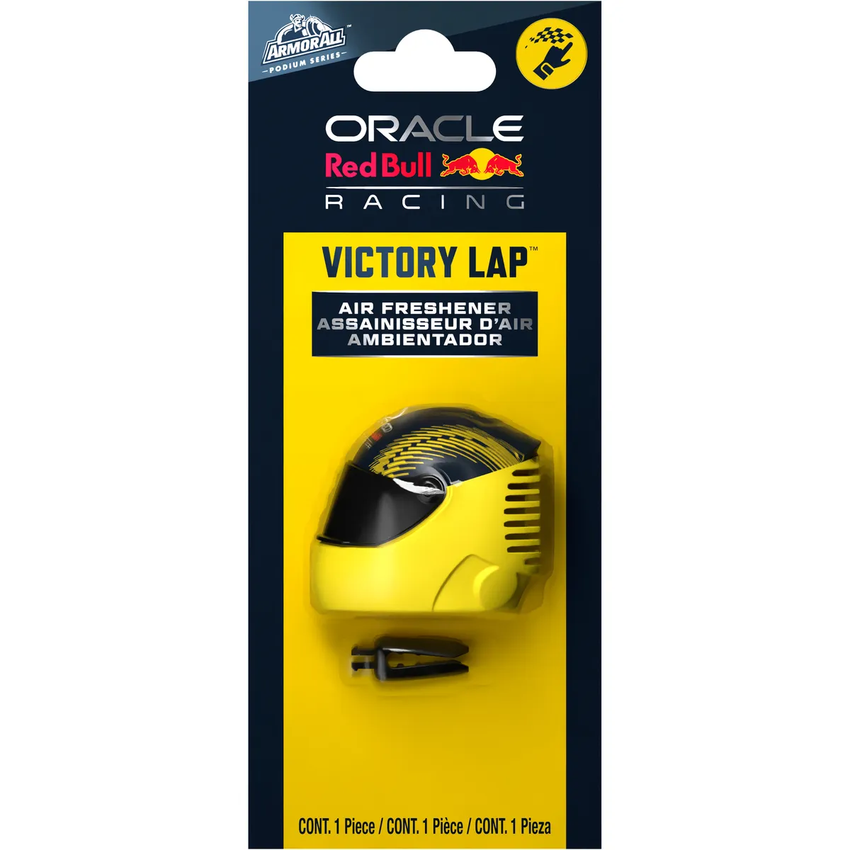 ARMOR ALL - Aromatizante Auto Casco 3D Vent Clip Victory Lap