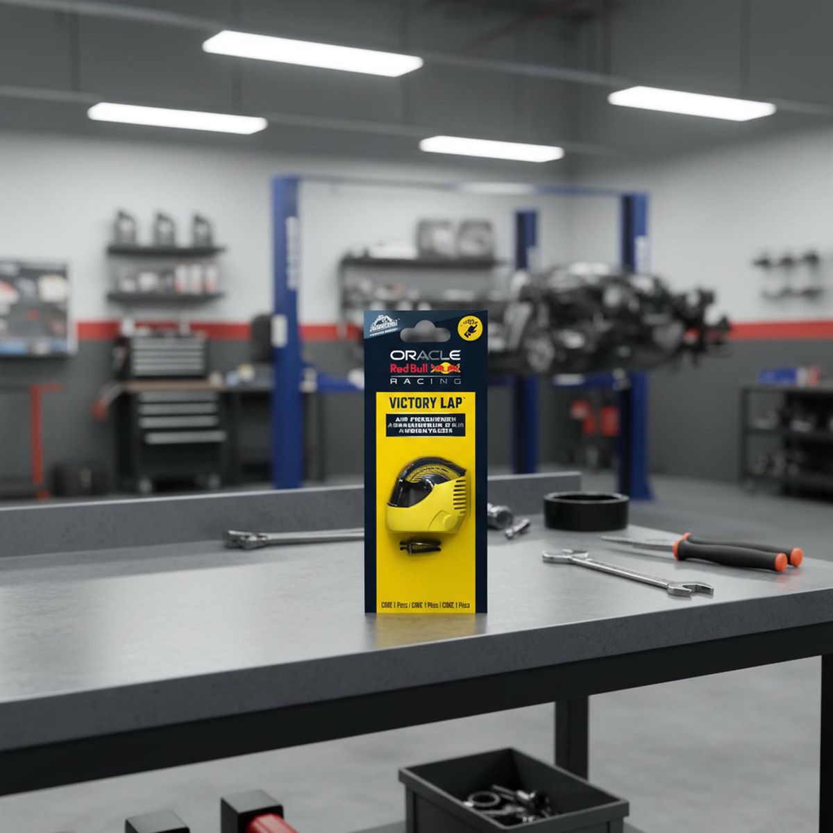 ARMOR ALL - Aromatizante Auto Casco 3D Vent Clip Victory Lap