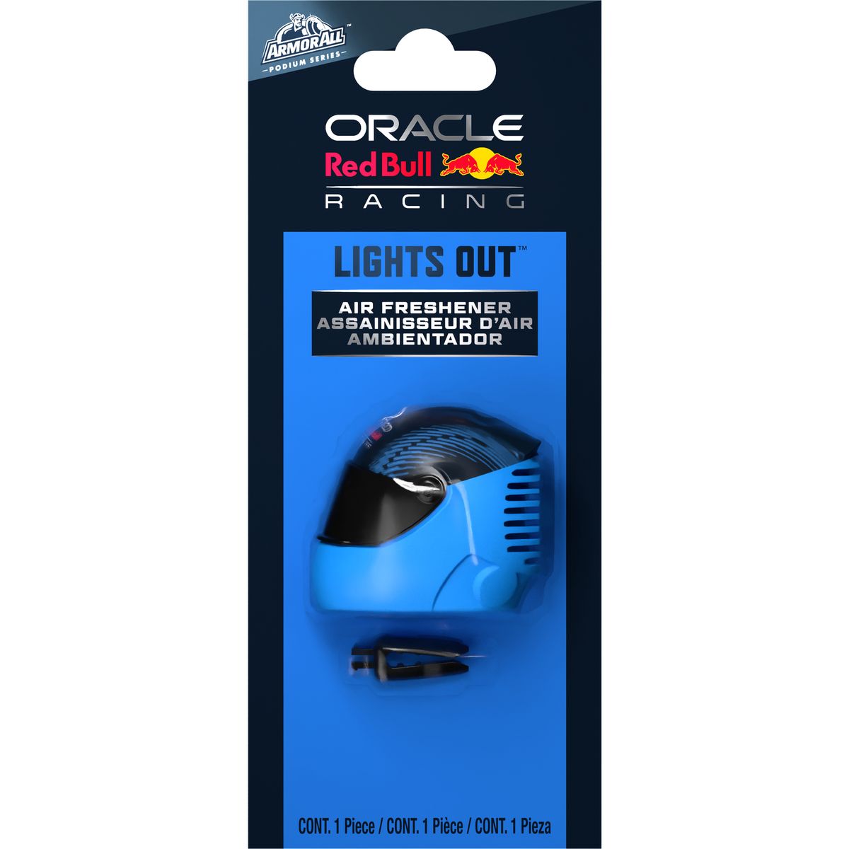 ARMOR ALL - Aromatizante Auto Casco 3D Vent Clip Lights Out