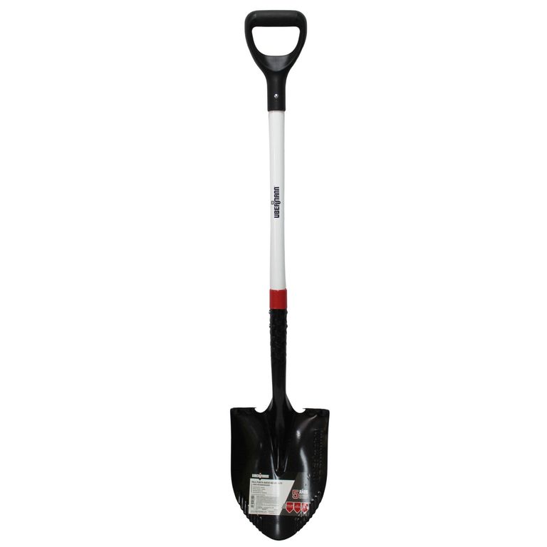 Pala Punta huevo Acero Carbono