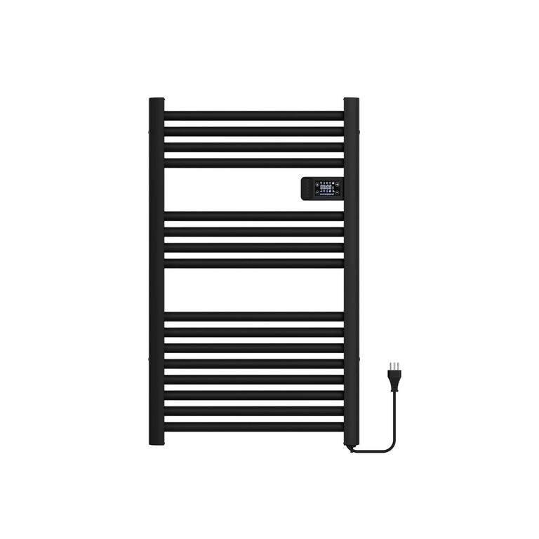 Secador Toallas para Baño Programable Radiación Vesubio Negro