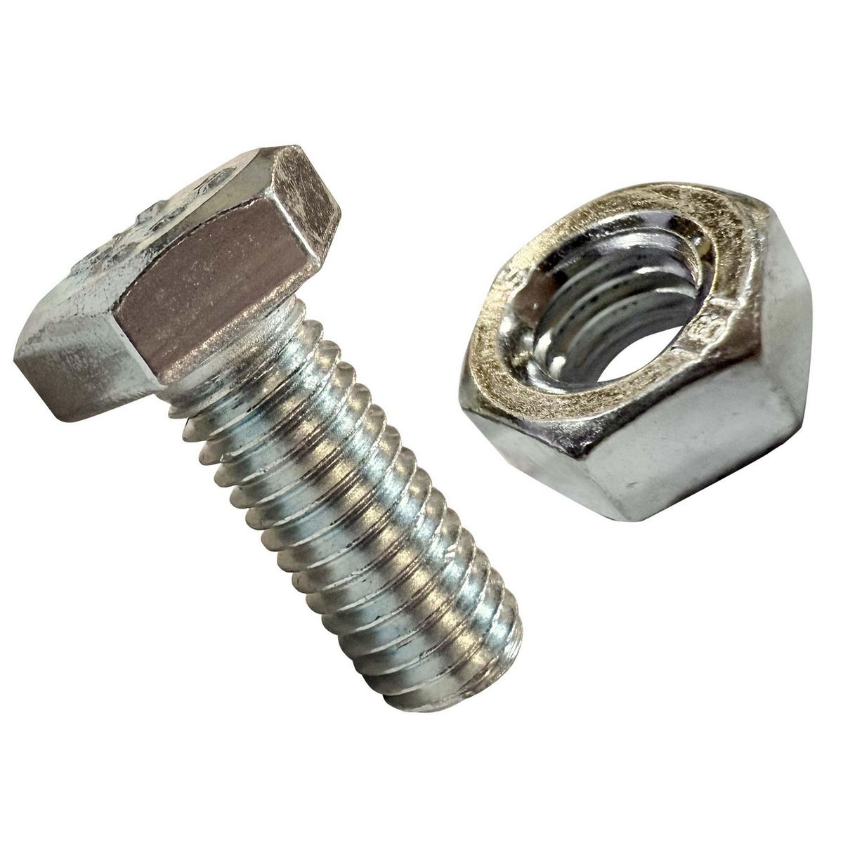 MAMUT - Perno con Tuerca Métrico Metal 25 mm 8 mm 4 unidad(es)