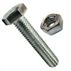 MAMUT - Perno con Tuerca Métrico Metal 30 mm 6 mm 4 unidad(es)