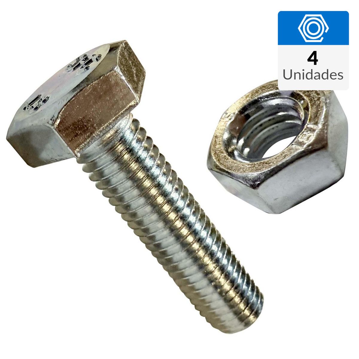 MAMUT - Perno con Tuerca Métrico Metal 35 mm 10 mm 4 unidad(es)