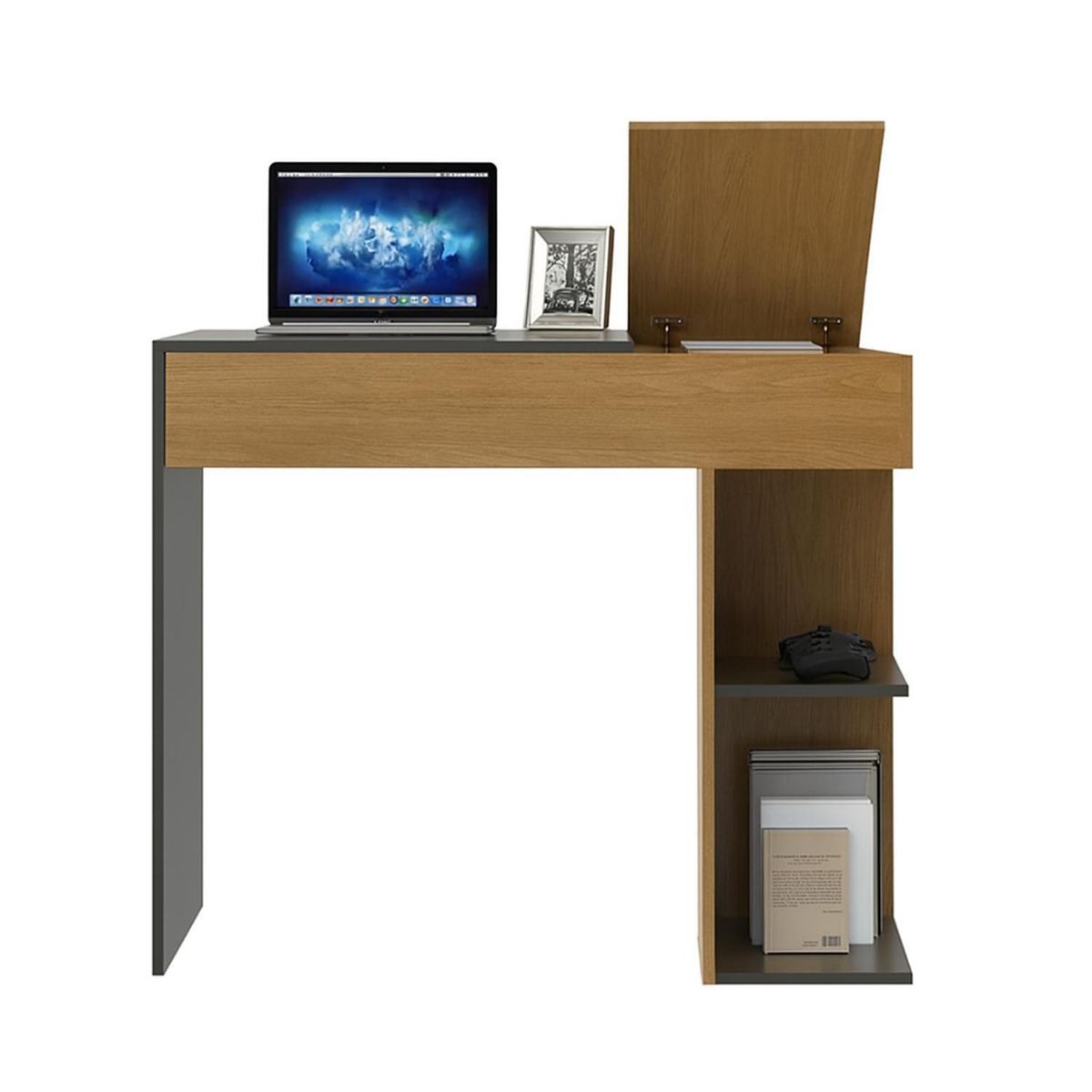 ONESSTA - Escritorio Legend Xingu/grafito 11x67x54 cm