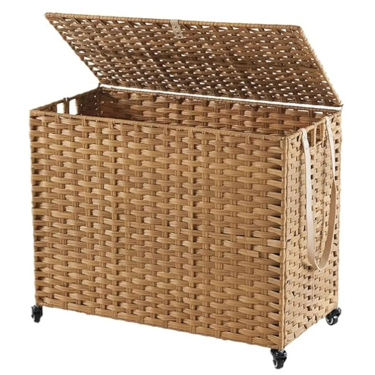 PRO OUTDOOR - Carrito Laundry Orba 52x62x34 cm 109.6 l Café