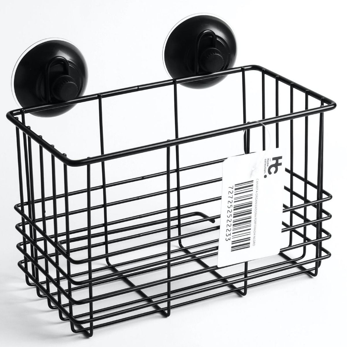 PRO OUTDOOR - Canasta organizadora perforada negra