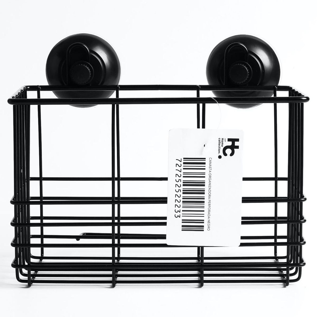 PRO OUTDOOR - Canasta organizadora perforada negra