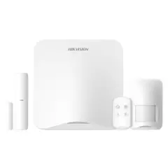 HIKVISION - Kit AX Home 16 Zonas 4G Wifi Incluye Teclado+PIR+Detector