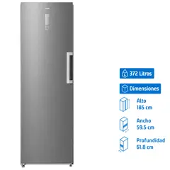TEKA - Freezer Vertical 372 Litros Acero Inoxidable RSF 75640 SS EU