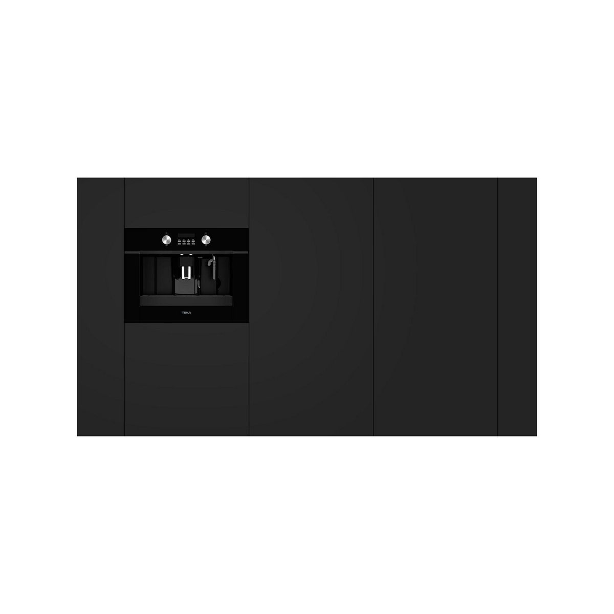 TEKA - Cafetera Empotrable Grano CLC 1.8 l 1350 W Negro