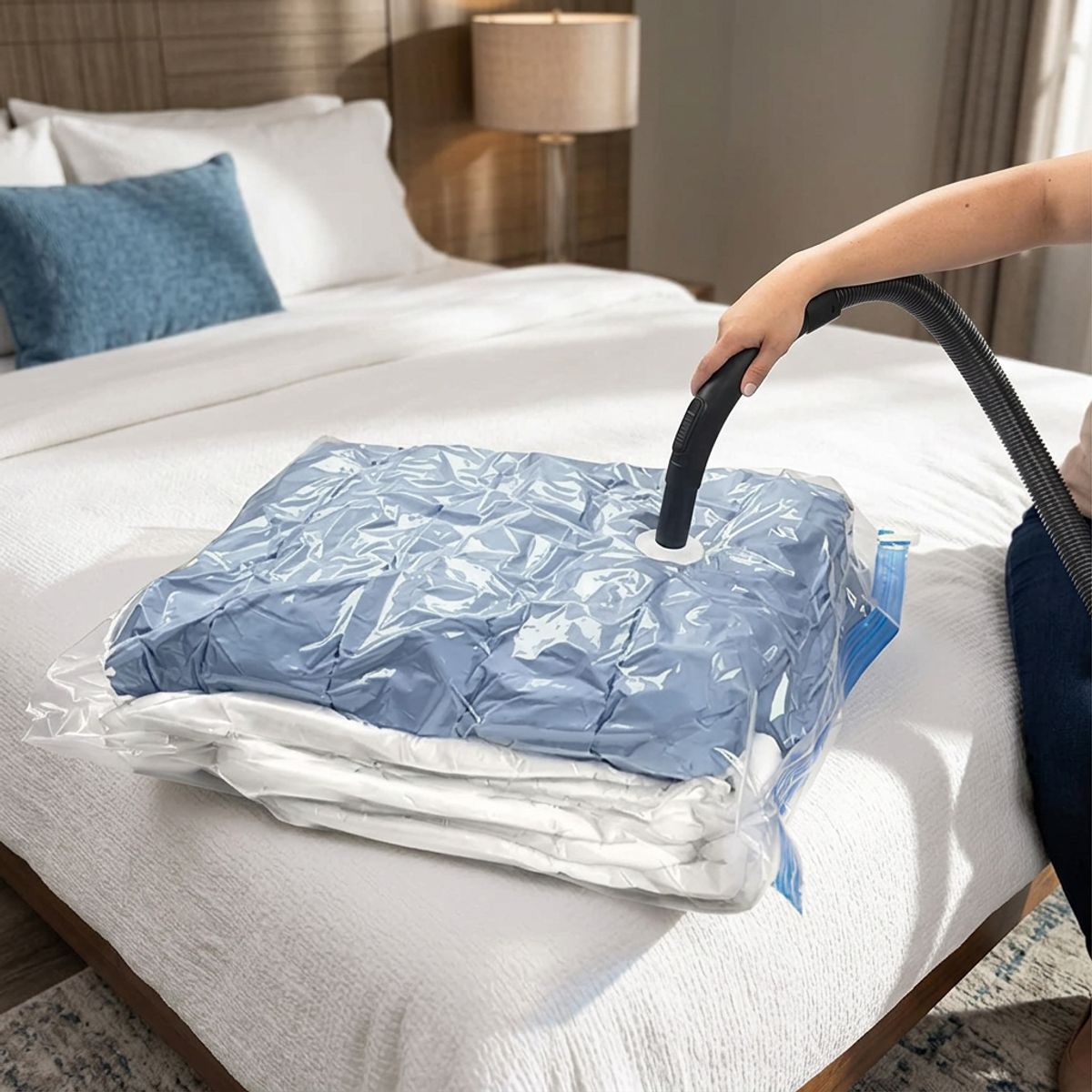 PRO OUTDOOR - Pack 12 bolsas 33x5x18 cm Transparente