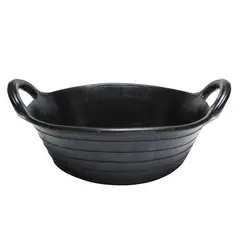 UBERMANN - Batea De Caucho Redonda 12 Litros