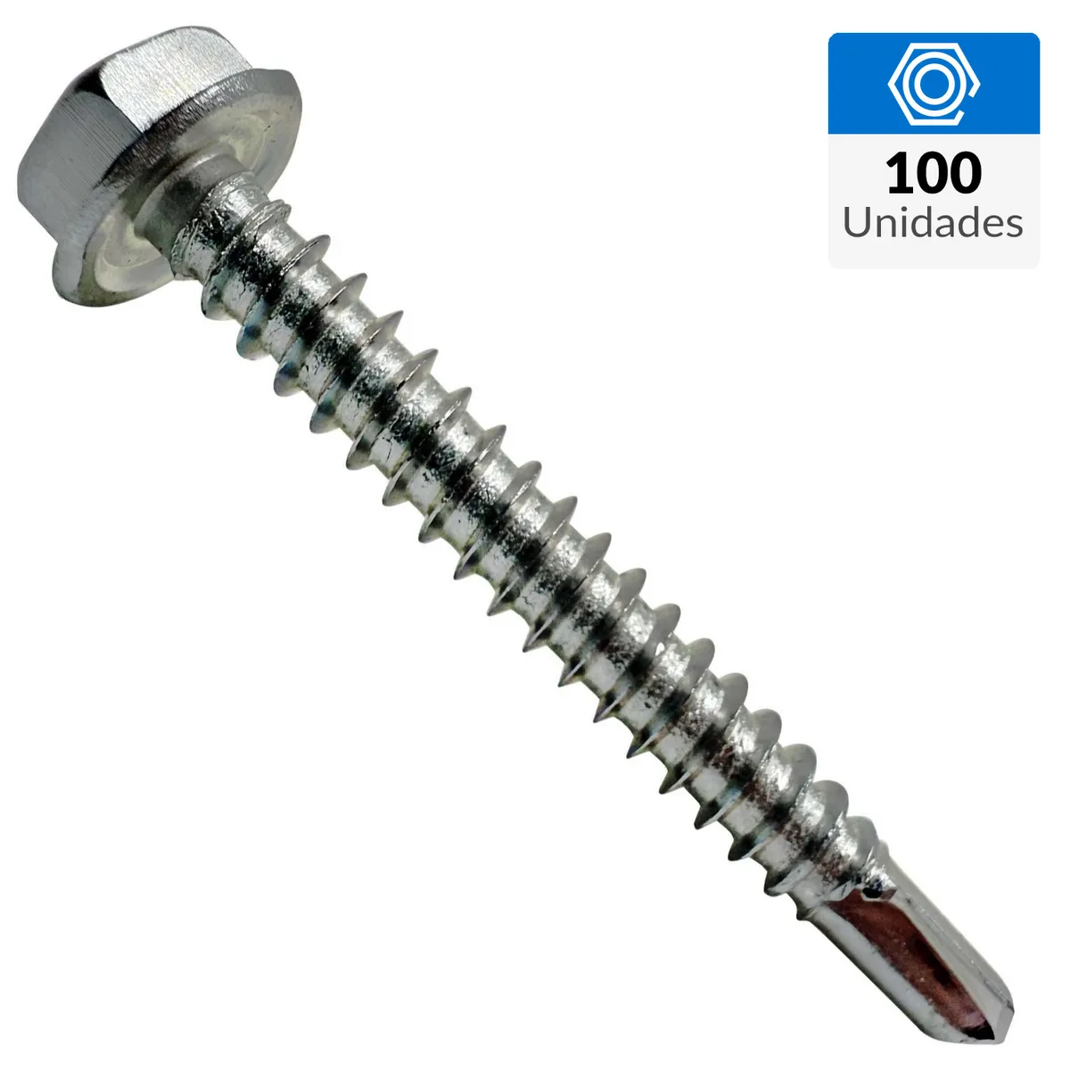 MAMUT - Tornillo Autoperforante Metal 2-1/2 " 12 100 unidad(es)