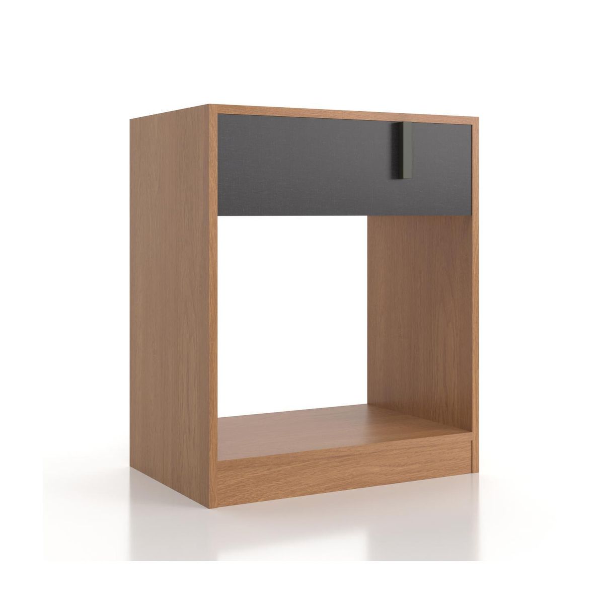 ONESSTA - Velador 1 Cajón(es) Melissa 45x60x33 cm Xingu/grafito