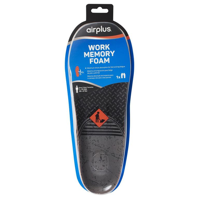 Plantilla Airplus Ultra Work Memory Talla 7-13 | Sodimac Chile
