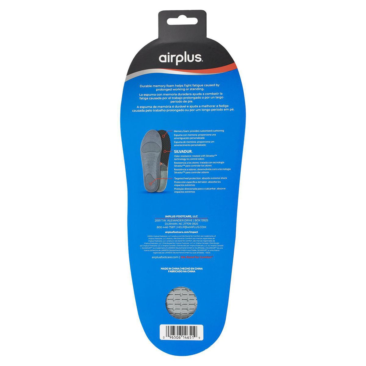 AIRPLUS - Plantilla Airplus Ultra Work Memory Talla 7-13