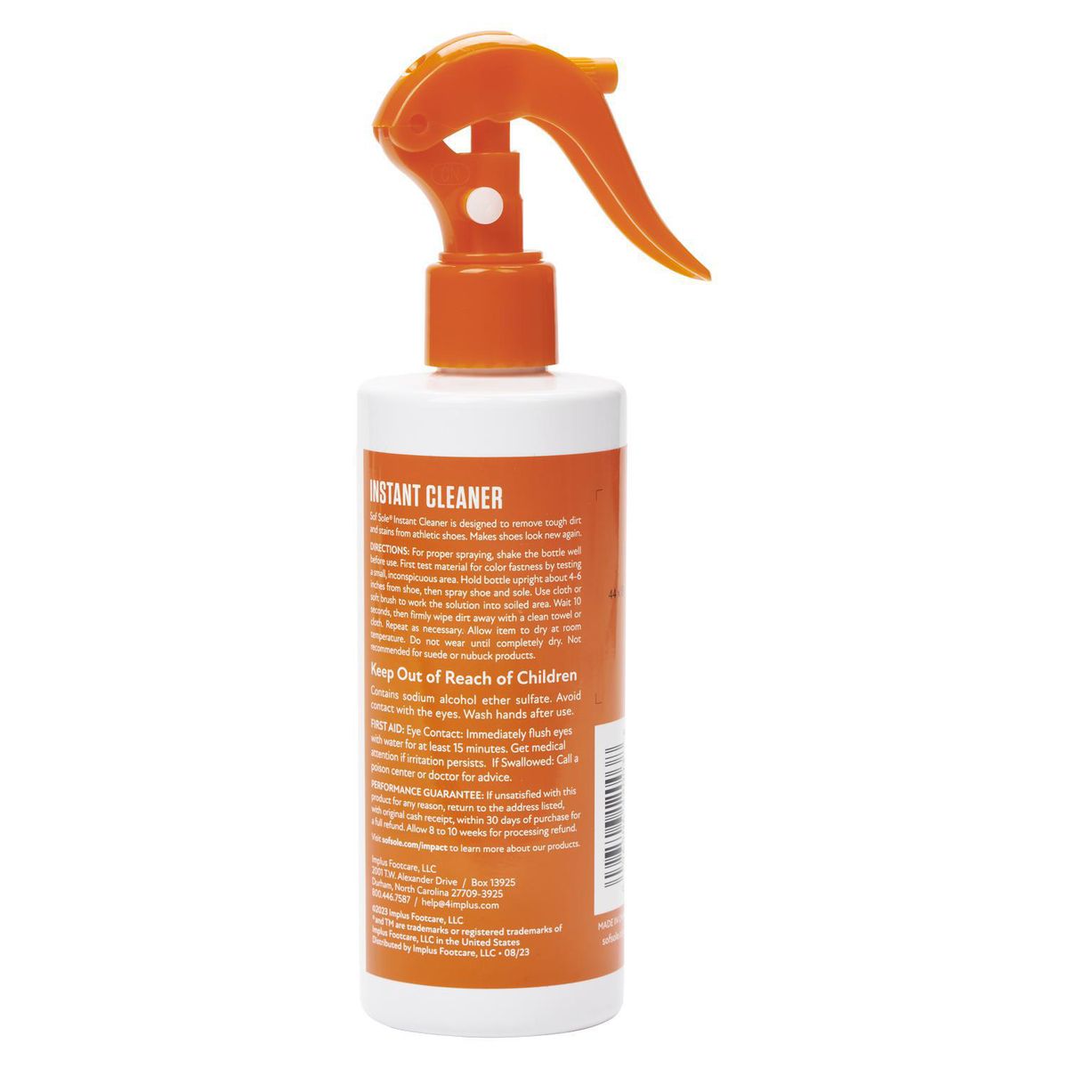 SOFSOLE - Limpiador Instantáneo Botella Pulverizadora con Gatillo de 8 Oz