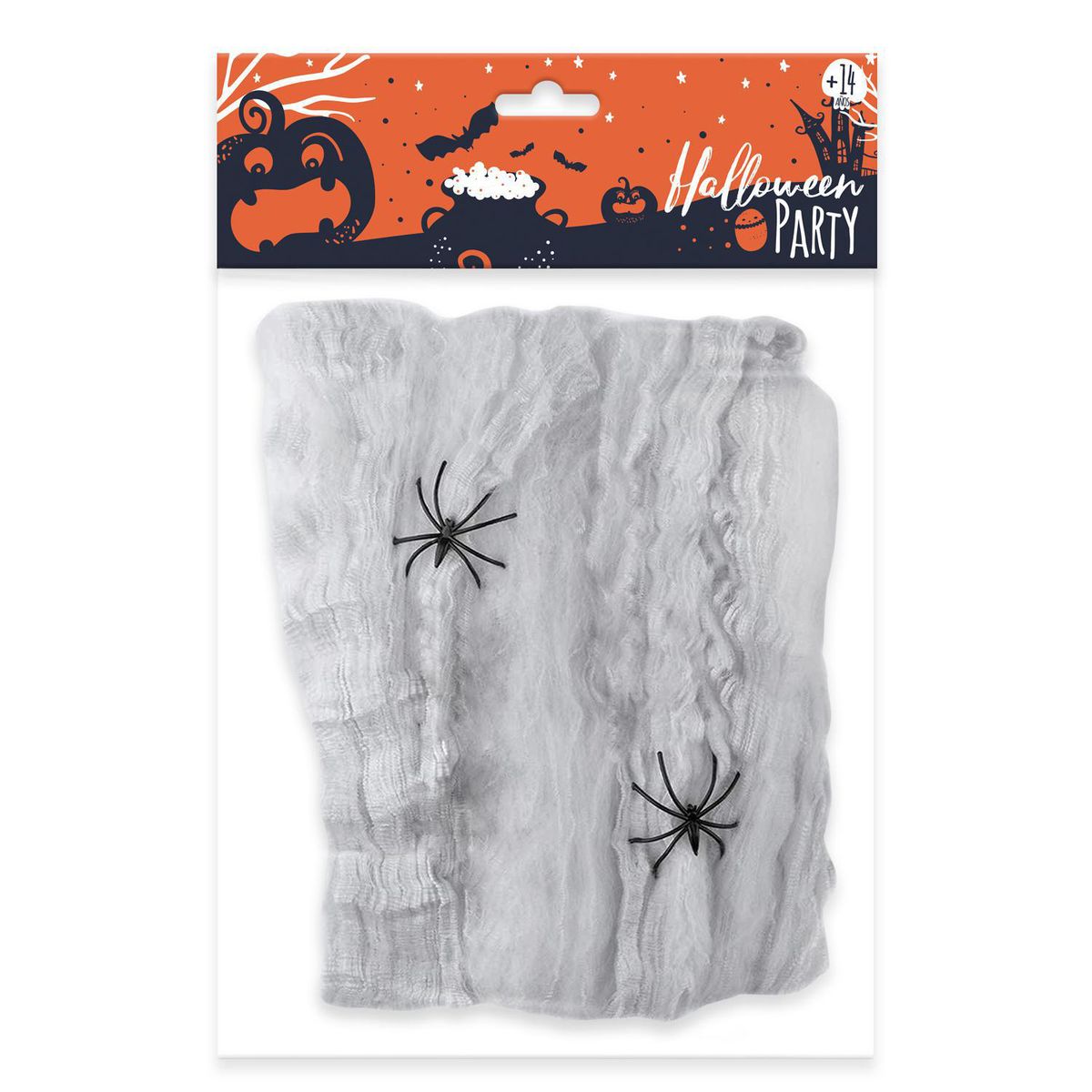 PRONOBEL - Telaraña Con Arañas Blanca