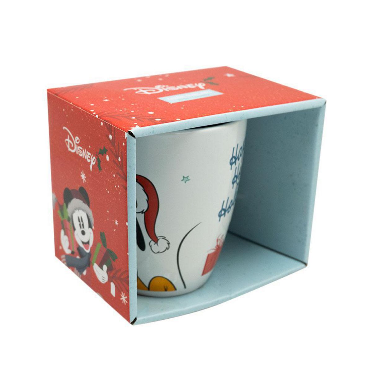 DISNEY - Tazón 750 ml Cerámica Navidad Disney Blanco Diseños Surtidos