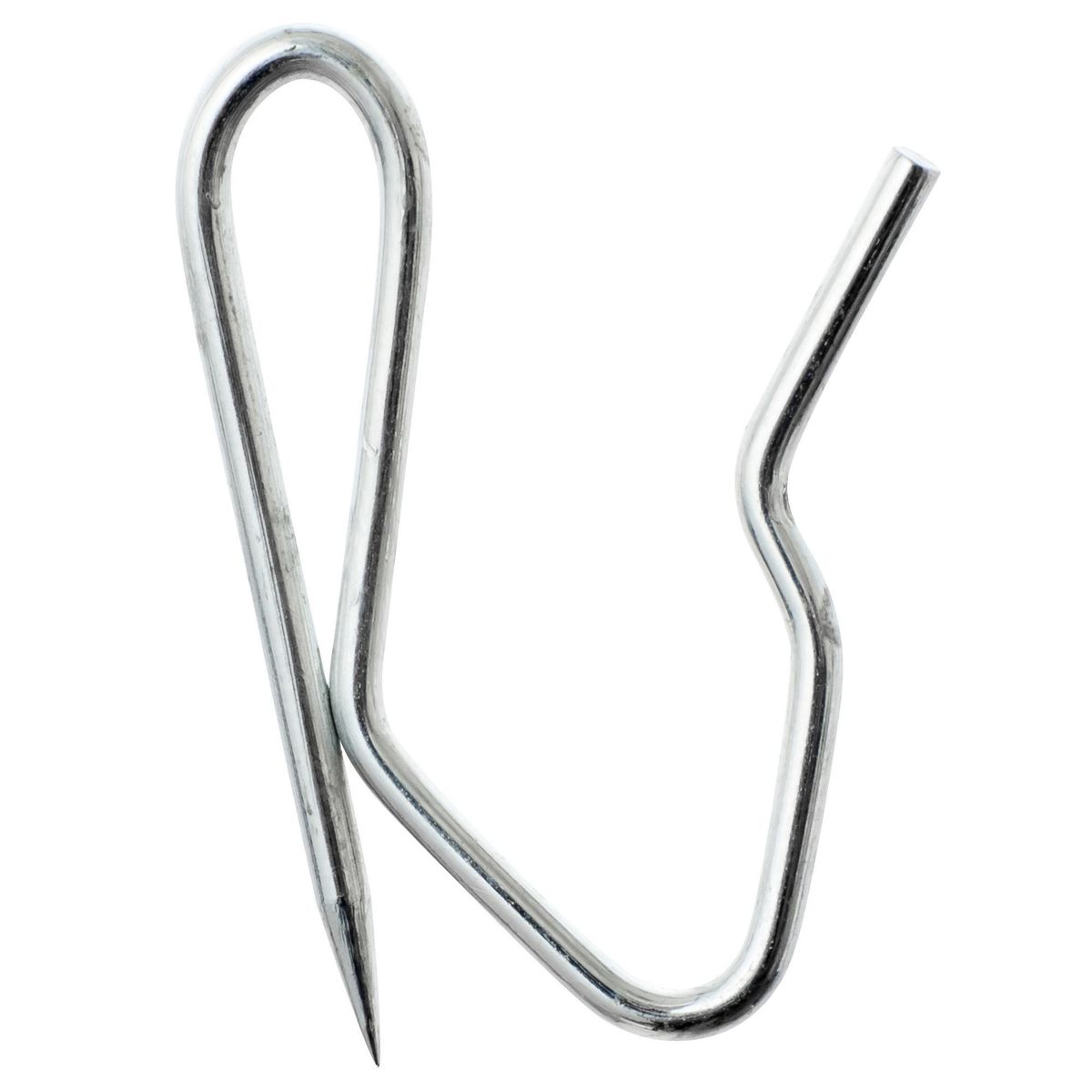 METALHSA - Set de 24 Ganchos Grandes para Barra de Cortina 3 cm