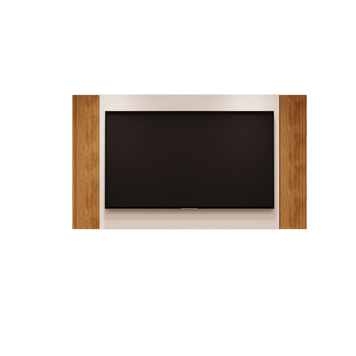 EXIT - Panel TV 50 " Extensible Perla/Canela 160x90x3 cm