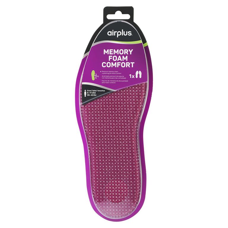 Plantilla Memory Foam Comfort Mujer Talla 5 - 7