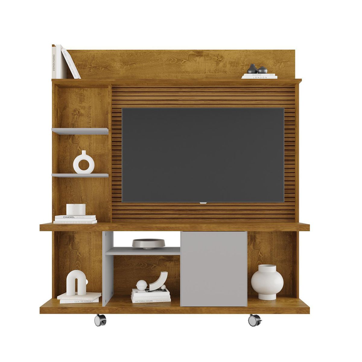 HOGA - Centro de Entretenimiento 47 " Hoga Taurus Natural 160x175x39 cm