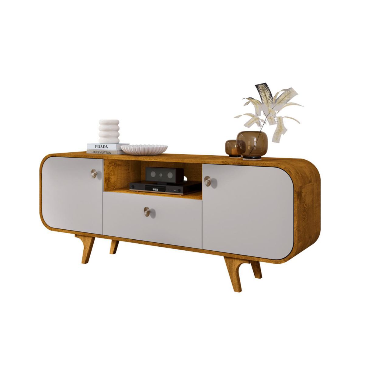 HOGA - Rack TV 55 " Hoga Noronha Natural 156x62x36 cm