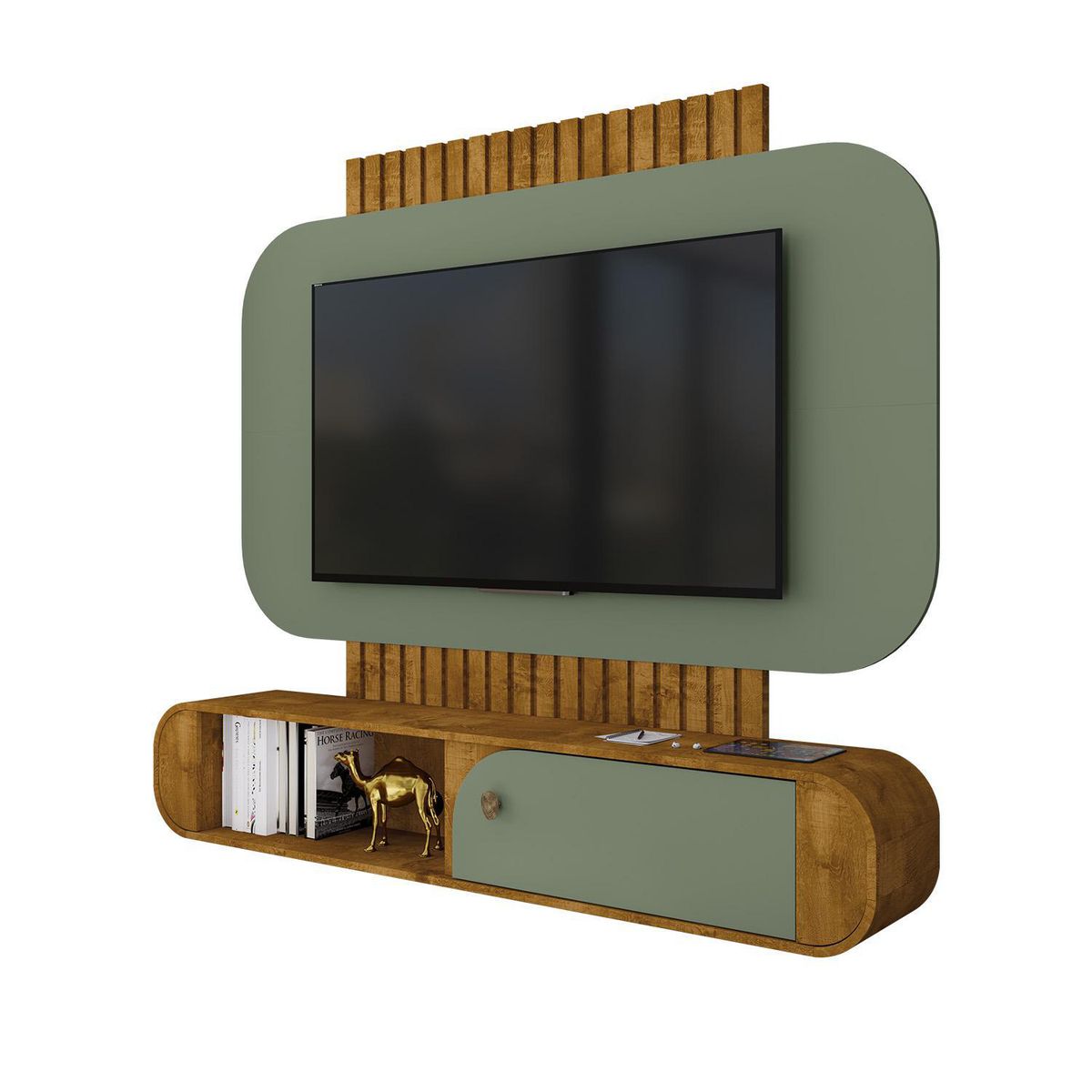 HOGA - Panel Rack 55 " Hoga Jurere Natural 156x147x28 cm