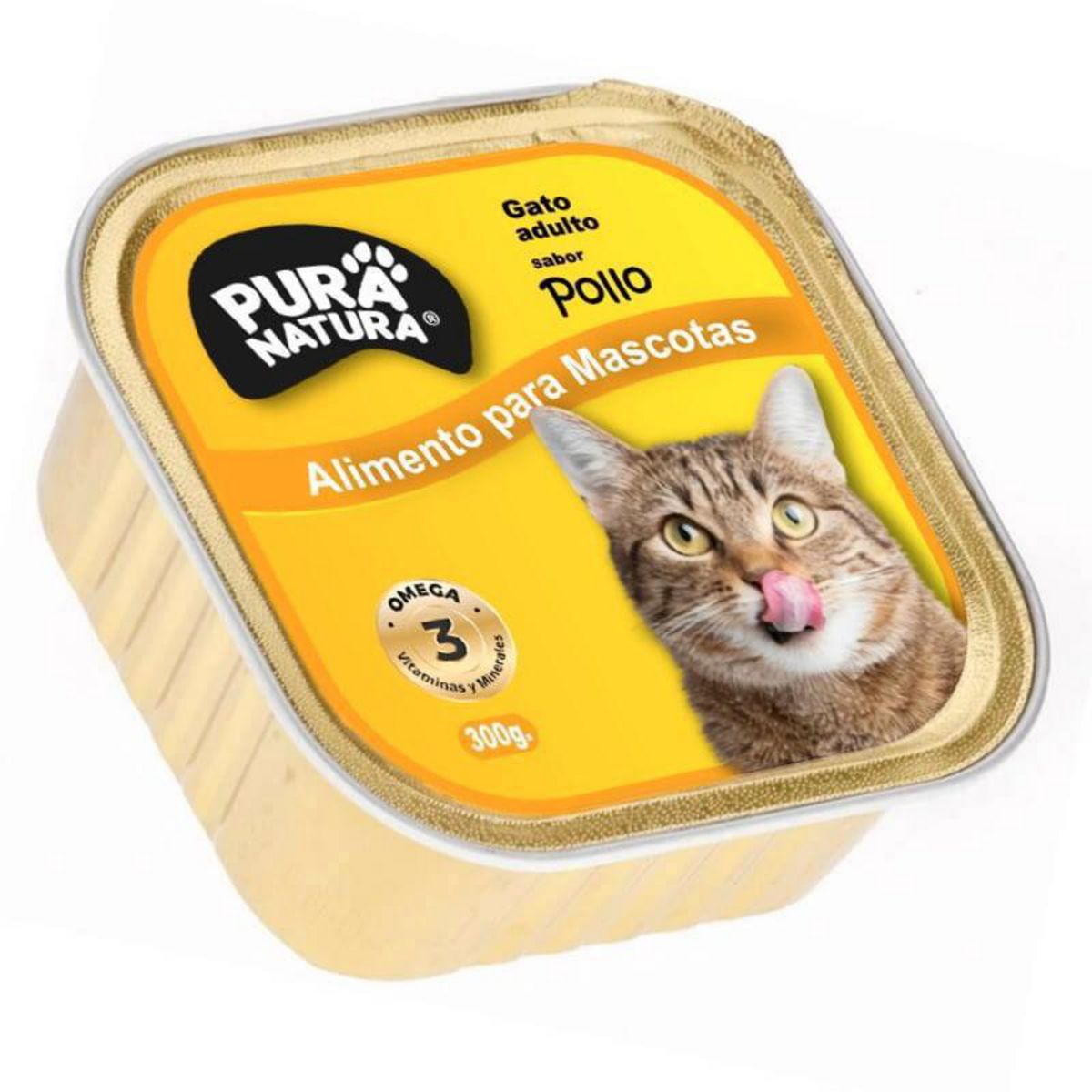PURA NATURA - Alimento Húmedo para Gato Adulto Pollo 0.30 kg
