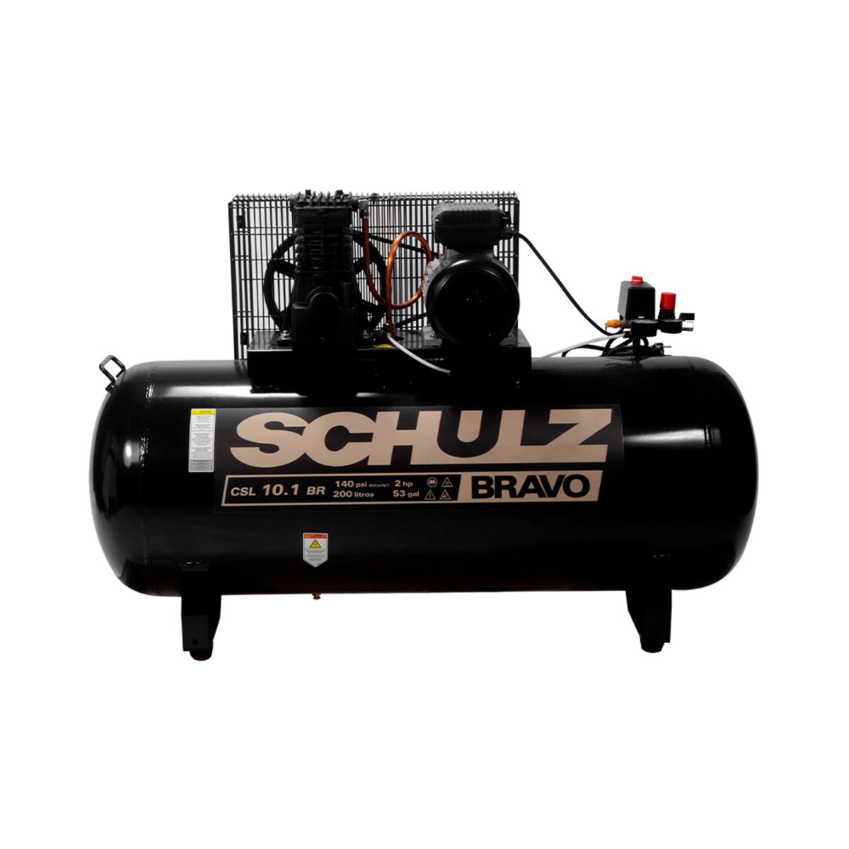 SCHULZ - Compresor 2 HP 200 Litros BRAVO