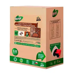 BEOX - Cera Piso Flotante Parquet Ecobox 5 Litros
