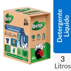 BEOX - Detergente Liquido Biodegradable Ecobox 3 Litros