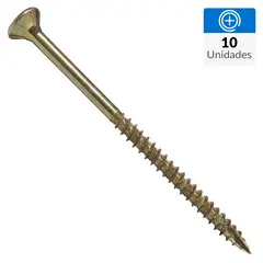 MAMUT - Tornillo Madera Madera 100 mm 14 10 unidad(es)