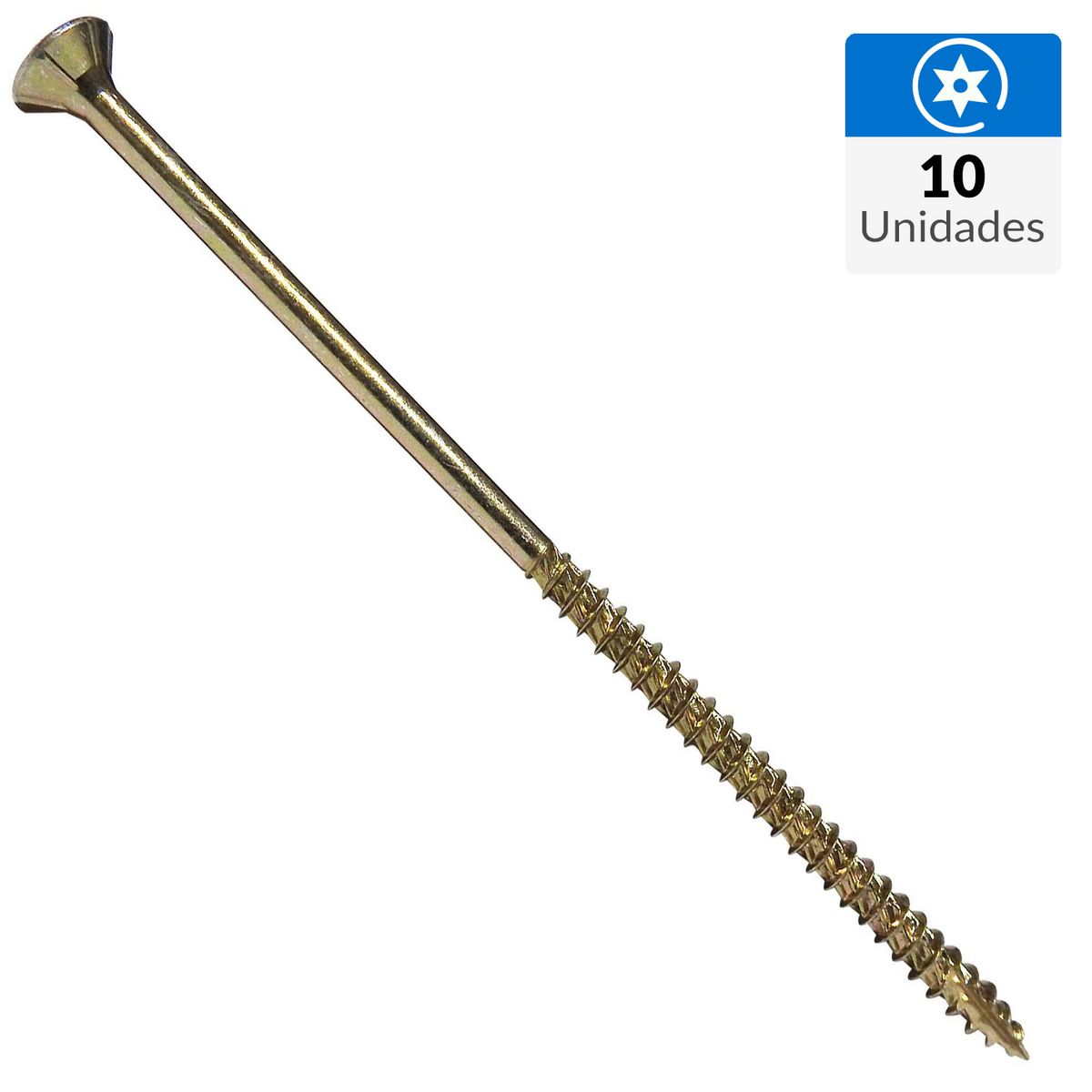 MAMUT - Tornillo Madera Madera 140 mm 14 10 unidad(es)